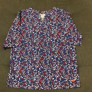 Vineyard Vines Stars & Whales Tunic Top Girls XS
